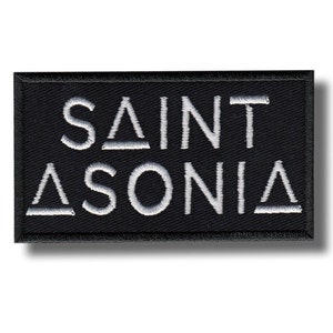 Saint Asonia Patch Badge Applique Embroidered Iron on 35c8d6