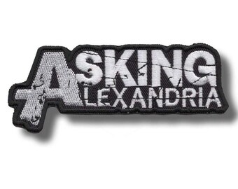 Asking Alexandria 05 Patch-Abzeichen-Applikation, bestickt, zum Aufbügeln auf dba0_1