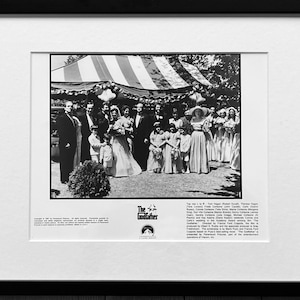 Movie still from the film The Godfather. Starring Marlon Brando, Al Pacino, Diane Keaton, Robert Duvall, Directed by Francis Ford Coppola