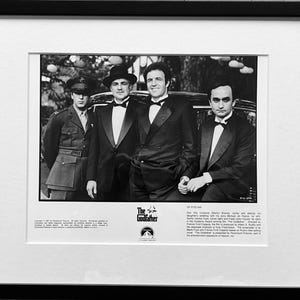 Movie still from the film The Godfather. Starring Marlon Brando, Al Pacino, Diane Keaton, Robert Duvall, Directed by Francis Ford Coppola