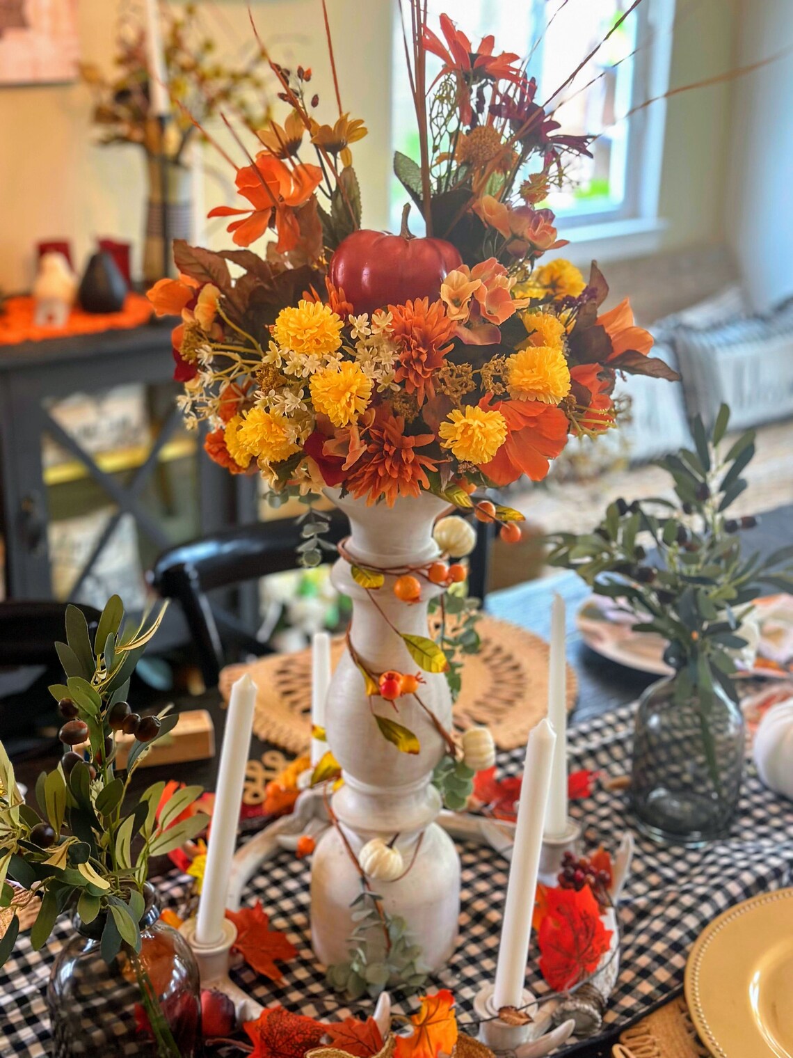 Fall Centerpiece - Etsy
