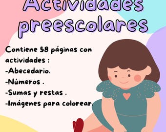 Preschool Activities in Spanish - Alphabet, Numbers, and Coloring Sheets - Printable Activities for Kids