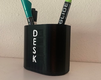 3D Printed Dry-Erase Marker Holder with Suction Cups