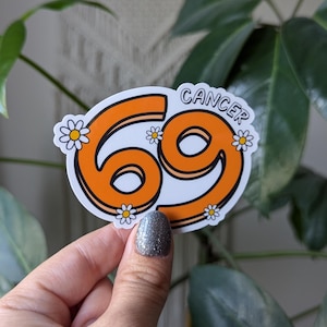 Sticker cancer pour Kindle, stickers astrologie pour bouteille d'eau, sticker signe du zodiaque, horoscope, cadeaux de sorcellerie pour elle, cadeaux métaphysiques