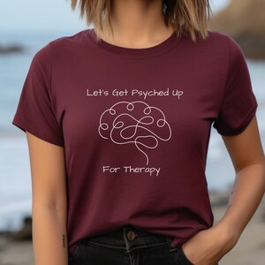 Therapy Unisex Cotton Tee, Gift for Therapist, Social Worker, Psychologist, Psychology, Funny T-Shirt