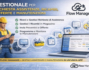 Beheersysteem voor verzoeken om assistentie, reserveonderdelen, aanbiedingen en onderhoud