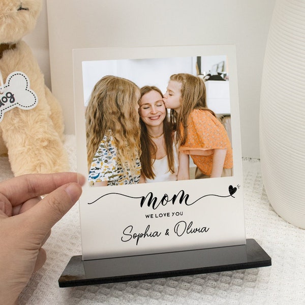 Personalized Baby Photo Wooden Plaque - Gift for Baby/Mother's Day/Father's Day main image 1
