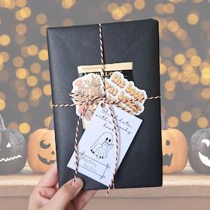 Blind date with a spooky book, Choose your genre, Surprise wrapped book, Gift for book lover or reader