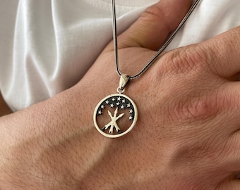 Silver Circassian Warrior Necklace, Embrace the Spirit of the Caucasus with Our Unique Pendant Gift, Gift for Boyfriend, Man Silver Pendant