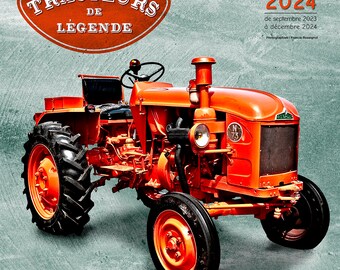 Acheter Calendrier Vintage Tractors 2024 ? Commandez en ligne rapidement et  facilement 