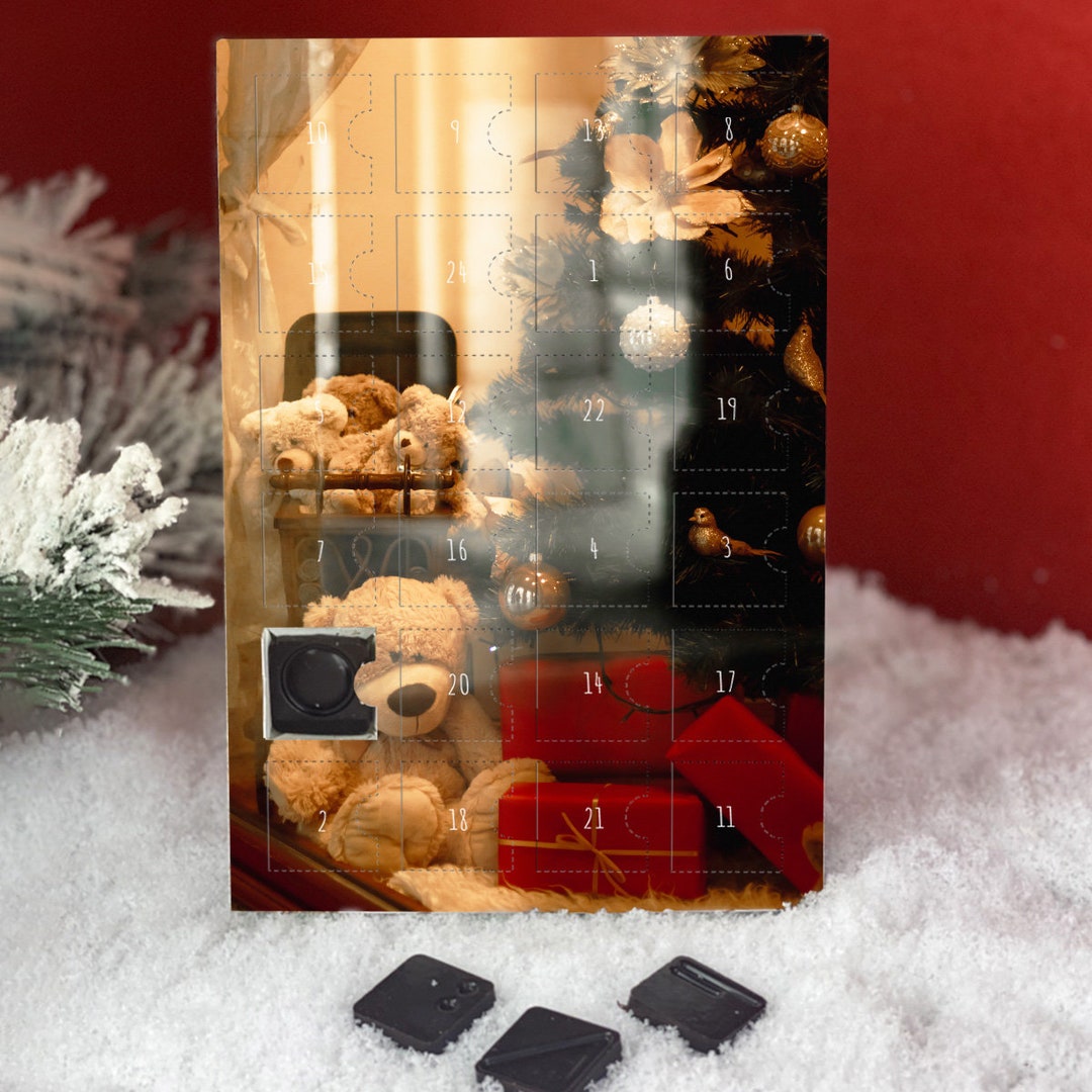 Teddy Bear Advent Calendar 2025 Calendar Casie Cynthia