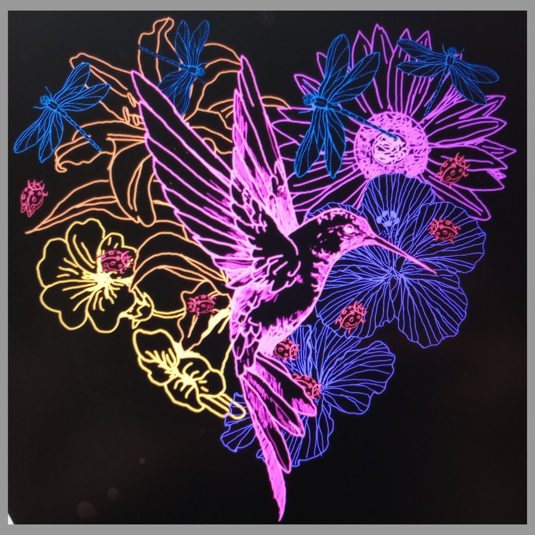 Custom Drawings Colourful Drawings Wall Art Handmade Etsy