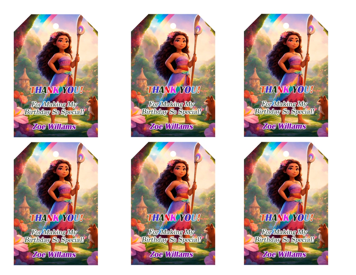 Editable Moana Birthday Invitation Printable Kids Invitation Etsy