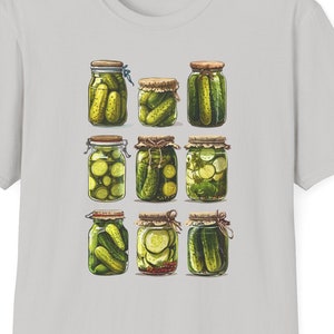Komfort Farben Vintage Pickles Shirt, Pickle Liebhaber Shirt, lustiges Pickle Shirt, Hausgemachte Pickles Shirt, Pickle Glas T-Shirt, Hausgemachte Pickles