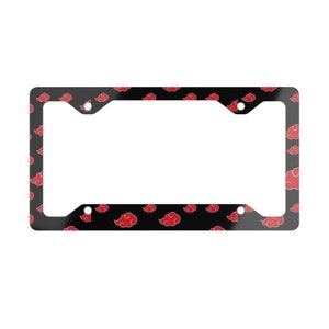 Akatsuke/ Anime Metal License Plate Frame