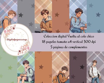 Coleccion digital Vuelta al Cole chico