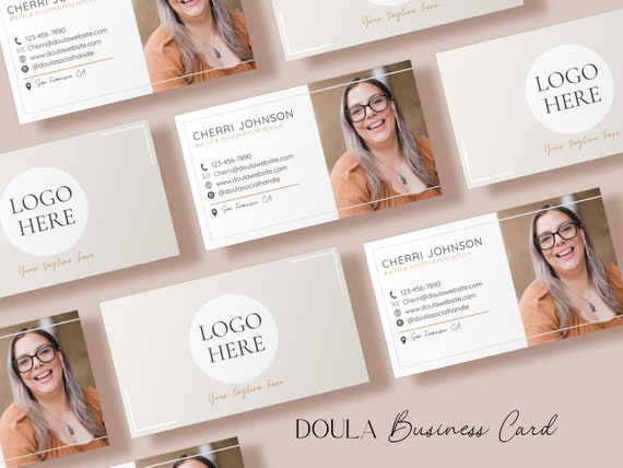 Doula Business Card, Doula Marketing Card, Doula Business Marketing, Birth Doula Template, Postpartum Doula, Doula Contact Card