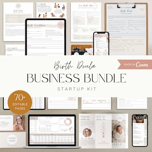 Birth Doula Business Bundle, Birth Doula Startup Kit, Birth Doula Business Startup, Doula Forms and Handouts, Doula Template, Doula Bundle