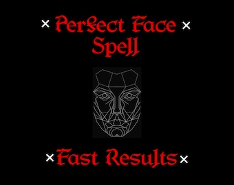 PERFECT FACE SPELL - Beautiful Face Spell, Ideal Beauty, Clear Skin Spell, Beautiful Eye Spell, Fast Casting Spell, White Magic