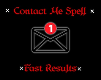 Make Them Contact You Spell - Make Them Text/Call You, Love Spell, Manifestation Spell, Fast Results, White Magic, Same Day