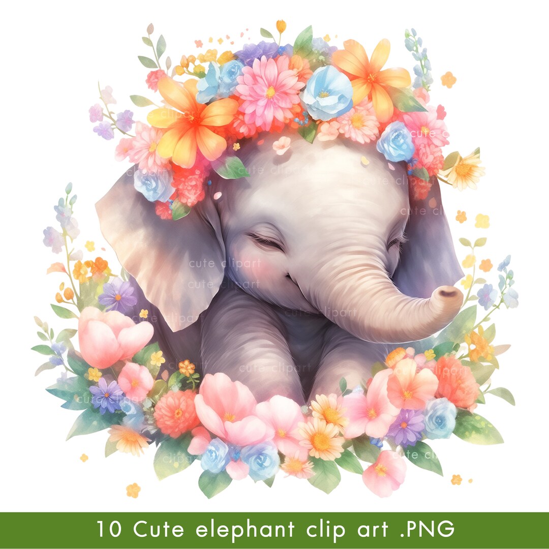 Cute Baby Elephant PNG | Elephant Png | Elephant Clipart | Elephant Png ...