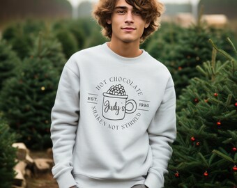 Das Weihnachtsmann Judy's Hot Chocolate Sweatshirt