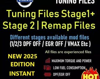 VOLVO Ecu Remap Chip Tuning Files Collection For Kess V2 KTag PCMTuner Instant Download