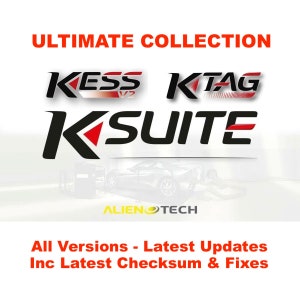 2023 KESSV2 KTAG KSUITE - All Versions inc v2.80, Updates, Checksum Fixes, Installation Video Instant Download