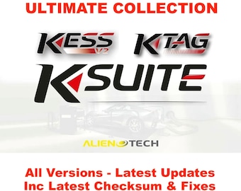 2023 KESSV2 KTAG KSUITE - All Versions inc v2.80, Updates, Checksum Fixes, Installation Video Instant Download