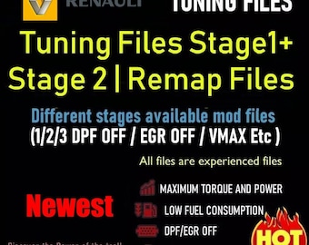 Renault Ecu Remap Chip Tuning Files Collection For Kess V2 KTag PCMTuner MPPS