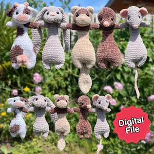 Floppy Animals Entire Bundle - Crochet Pattern Bundle in English