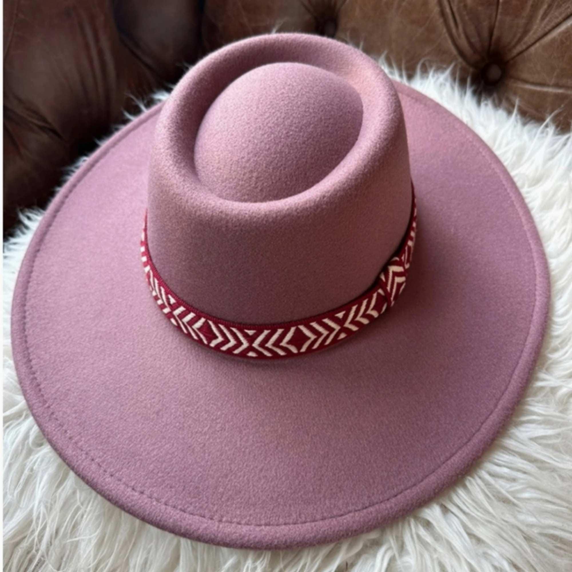 Rancher Hat Lack Of Color Sierra Rose Best Seller Faux Felt 