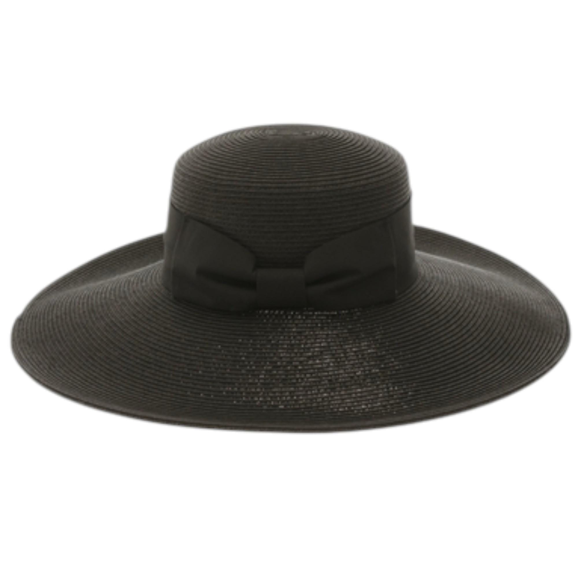 Glamorous Wide Brim Straw Sun Hat: UPF 50+ Beach Hat With 