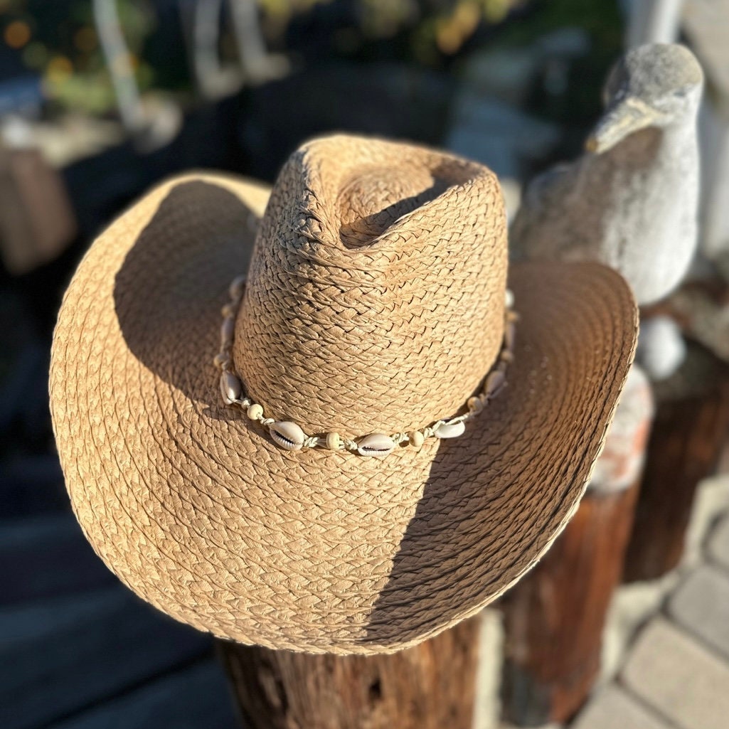 Cappello tipo borsalino paglia nature con fascia nera