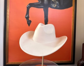 New Colors Premium Quality! Best Seller! Vegan Cattlemen Cowboy hat