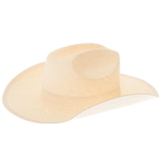 Handwoven Toyo Straw Cowboy Hat: Shapeable Brim, Adjustable  display picture 1