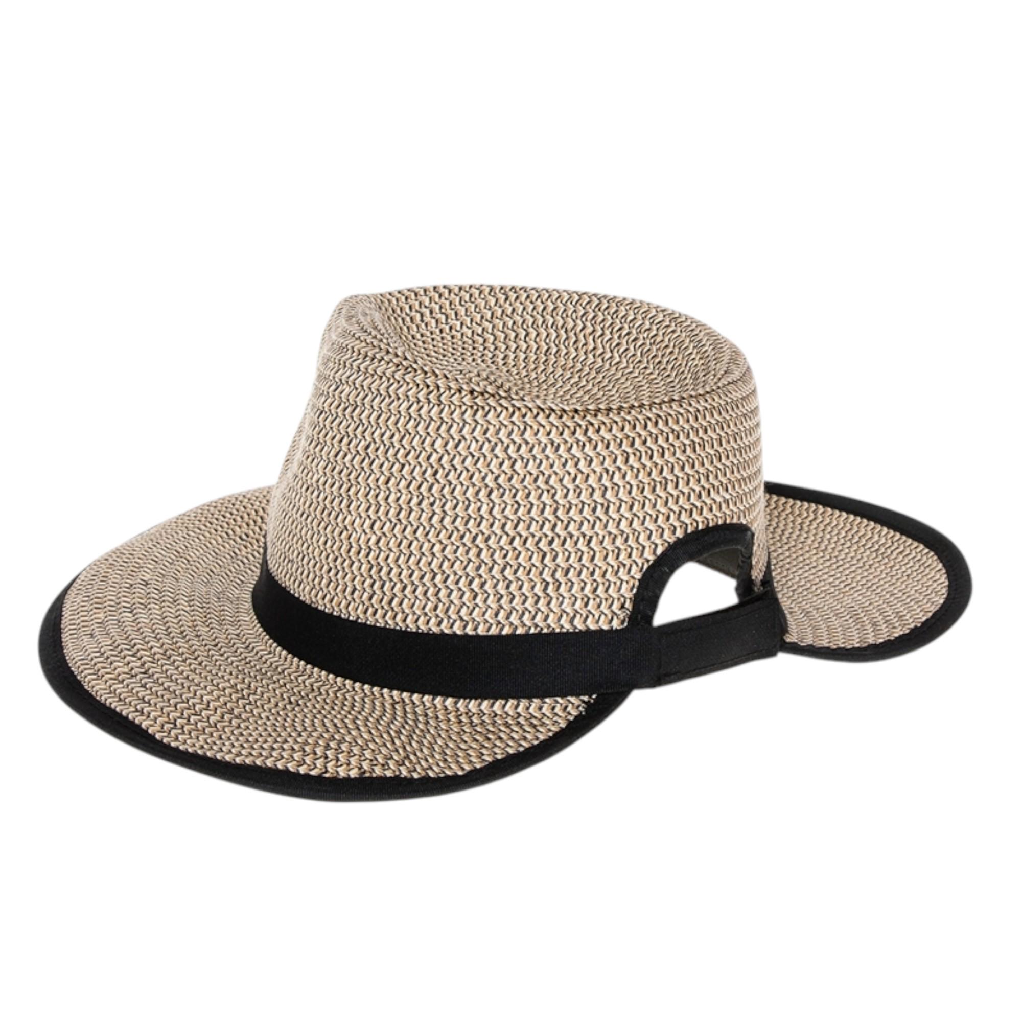 Straw Sun Hat with UPF 50+ Protection and Ponytail Opening Women main image 2