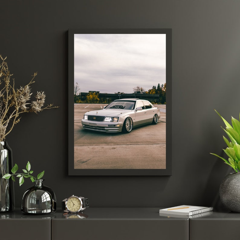 Stanced Lexus LS400 Digital - Etsy