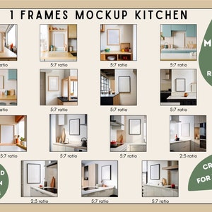 Frames Mockup Bundle Set, Frame Mockup Bundle, 150x PSD Wall Mockup Frame, PSD Frames Bundle, Mega Bundle Frames Mockup, Mockup Bundle Set image 4