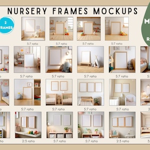 Frames Mockup Bundle Set, Frame Mockup Bundle, 150x PSD Wall Mockup Frame, PSD Frames Bundle, Mega Bundle Frames Mockup, Mockup Bundle Set zdjęcie 9