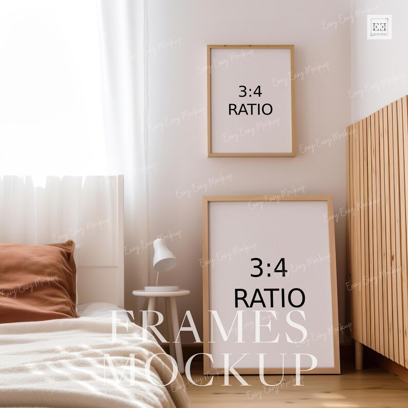 2 Frames Mockup, Vertical Frame Psd, Photo Frame Mockup, Picture Frame