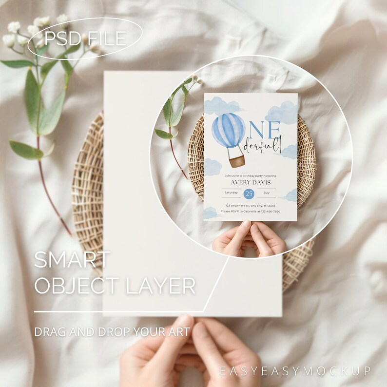 Boho-kortmodell, minimalistisk inbjudningsmodell, tomt kortmodell, gratulationskortmodell, A4-kortmodell, 5x7 inbjudningsmodell bild 7