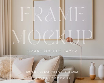 2 Frame Mockup, verticale Frame Psd, fotolijst Mockup, fotolijst Mockup, close-up Mockup, Frame Mockup, Frame Mock up hout