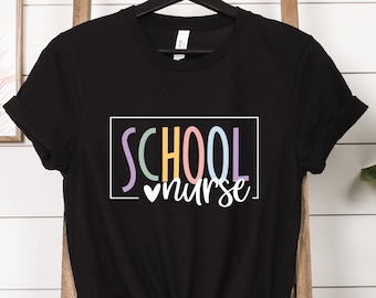 School Nurse Shirt, School Nurse Sweatshirt, Back to School Nurse T-Shirt, Gift for School Nurse Sweater, Cute School Nurse Shirt