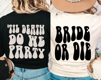 Halloween Bachelorette Party Shirt, Spooky Bride To Be T-Shirt