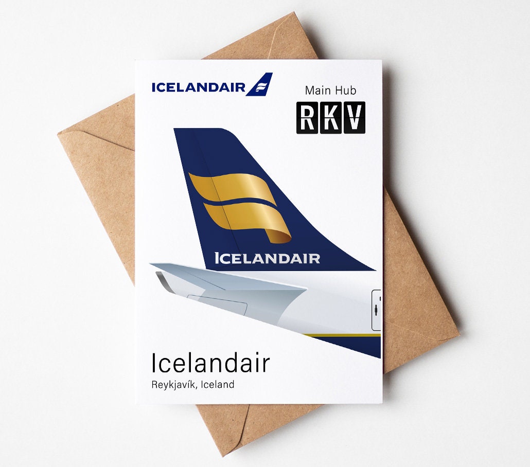 Icelandair - Etsy