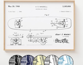 Fly Fishing Poster - Fly Reel Patent Blueprint - Fly Fishing Print - Poster  Wall Art Decor Man Cave #vi356 - Etsy