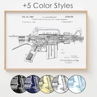 M16 Exploded View Limited Edition Poster Art Print - Etsy UK