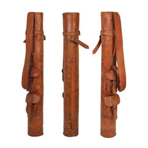 Handmade Luxury Retro Vintage Leather Golf Bag, Sunday Golf Club Bag, Handmade Leather Golf Bag, Golf Stand, Gifts for golfers