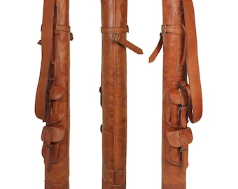 Handmade Luxury Retro Vintage Leather Golf Bag, Sunday Golf Club Bag, Handmade Leather Golf Bag, Golf Stand, Gifts for golfers